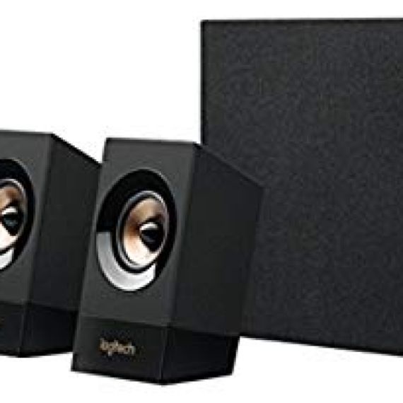 LOGITECH Z533 SPEAKER SYSTEM 2.1 (RMS 60W, 30W SUBWOOFER, 2X15W), BLACK