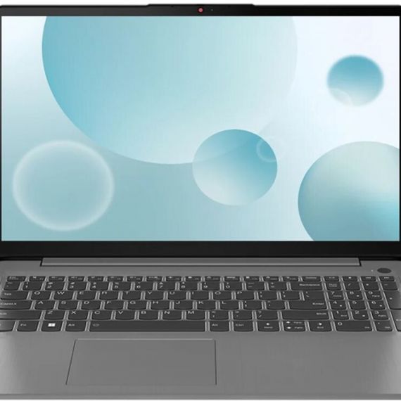 LENOVO IDEAPAD 3 15IAU7 ARCTIC GREY 15.6” IPS FHD 300 NITS (INTEL CORE I5-1235U 10XCORE 3.3-4.4GHZ, 8GB (8GB ON BOARD+FREE SLOT) DDR4 RAM, 512GB M.2 2242 NVME SSD, INTEL IRIS XE GRAPHICS, WIFI6-AX/BT 5.2, CR, 45WH 3CELL, 720P HD WEBCAM, EN/RU, NO OS, 1.63