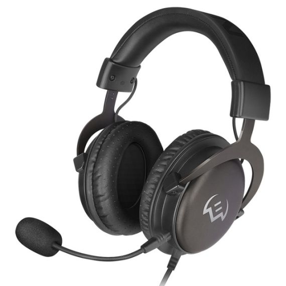 SVEN AP-G999MV, GAMING HEADPHONES WITH MICROPHONE, PULL-OUT MICROPHONE, 3.5MM (4 PIN) OR 2*3.5 MM (3 PIN) STEREO MINI-JACK, CABLE LENGTH: 2.2M , GRAY