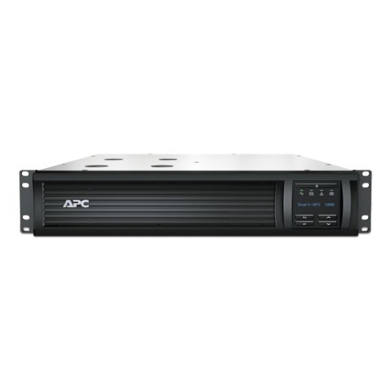 APC SMART-UPS RACK MOUNTING 2U SMT1000RMI2UC, 1000VA/700W, AVR, 4 X IEC SOCKETS (ALL 4 BATTERY BACKUP + SURGE PROTECTED),  LCD DISPLAY, SMARTCONNECT PORT+SMARTSLOT, POWERCHUTE USB /SERIAL PORT