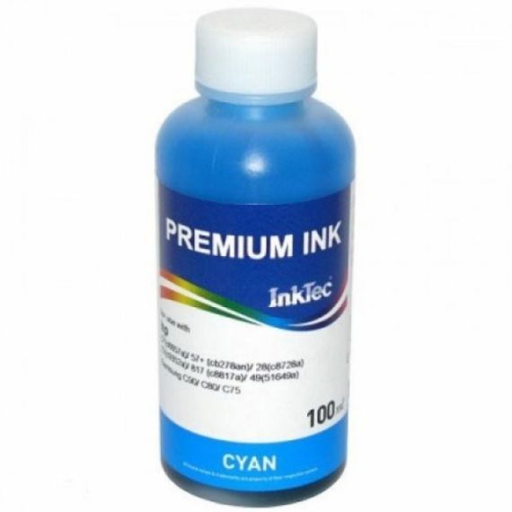 COMPATIBLE INK INKTEC EPSON 100 ML CYAN E0017-100MC