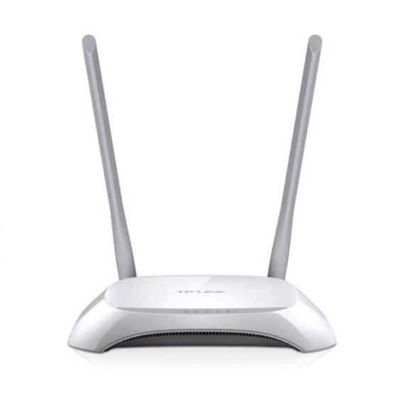 TP-LINK TL-WR840N  N300 WIRELESS ROUTER, BROADCOM, 2T2R, 300MBPS ON 2.4GHZ, 802.11N/B/G, 1 WAN + 4 LAN, 2 FIXED ANTENNAS, +EU ADAPTER