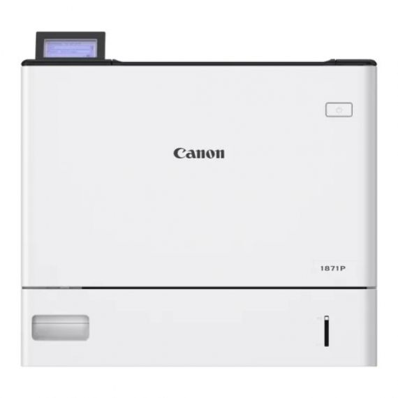 PRINTER CANON I-SENSYSX 1871P NO TONER!, DUPLEX, NET,  A4, 71PPM, 2GB, 32 GB EMMC 1200X1200DPI, 60-199G/M2, USB 2.0 HI-SPEED, 100BASE-TX/1000BASE-T, 802.11B/G/N, 550+100 SHEET TRAY, 5 LINE LCD, UFRII+PCL5E+PCL6,MAX.280K PAGES PER MONTH,CARTR T15 (42000PAG
