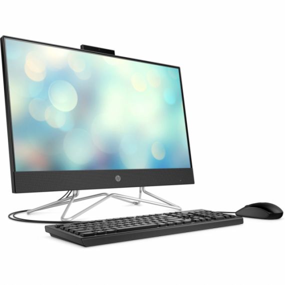 ALL-IN-ONE PC - 23.8” HP AIO 24-CR0023CI 23.8” FHD IPS AG, AMD RYZEN 3 7320U, 8GB LPDDR5 5500 (ONBOARD), 512GB M.2 PCIE NVME SSD, AMD INTEGRATED GRAPHICS, CR, HD CAM, WIFI6 + BT5.2, HDMI, LAN, BLACK WIRED KB+MS 125, FREEDOS, JET BLACK.