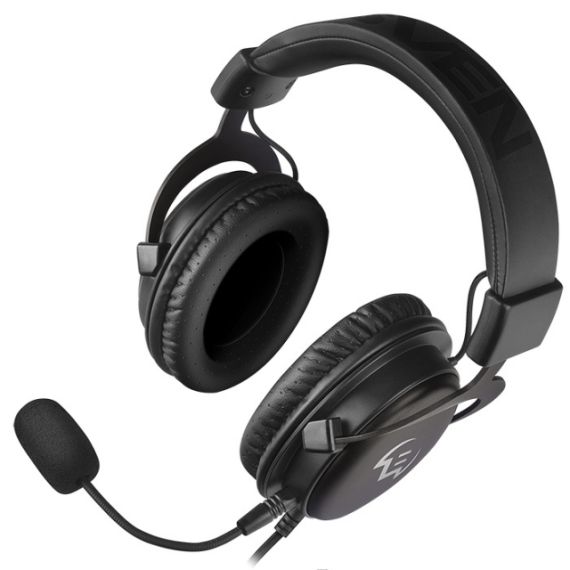 SVEN AP-G999MV, GAMING HEADPHONES WITH MICROPHONE, PULL-OUT MICROPHONE, 3.5MM (4 PIN) OR 2*3.5 MM (3 PIN) STEREO MINI-JACK, CABLE LENGTH: 2.2M , GRAY