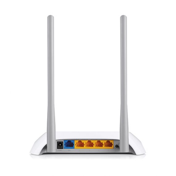 TP-LINK TL-WR840N  N300 WIRELESS ROUTER, BROADCOM, 2T2R, 300MBPS ON 2.4GHZ, 802.11N/B/G, 1 WAN + 4 LAN, 2 FIXED ANTENNAS, +EU ADAPTER
