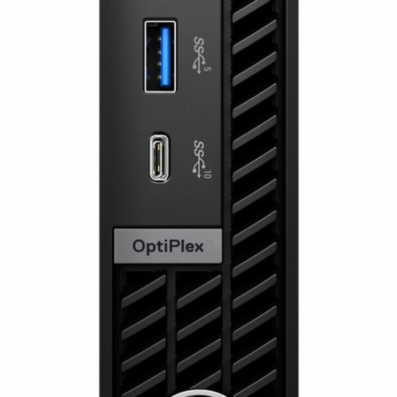 DELL OPTIPLEX 7020 MFF LNTEL(R) CORE(R) I5-14500T (14 CORES / 24MB / 20T / UP TO 4.8GHZ / 35W), 16GB (1X16GB) DDR5, M.2 256GB PCIE NVME SSD, INTEL INTEGRATED GRAPHICS, WIFI6E 2X2+BT5.3, TPM, NO ODD, KB216 + MS116 PSU 90W, UBUNTU, 3Y WARRANTY, BLACK.