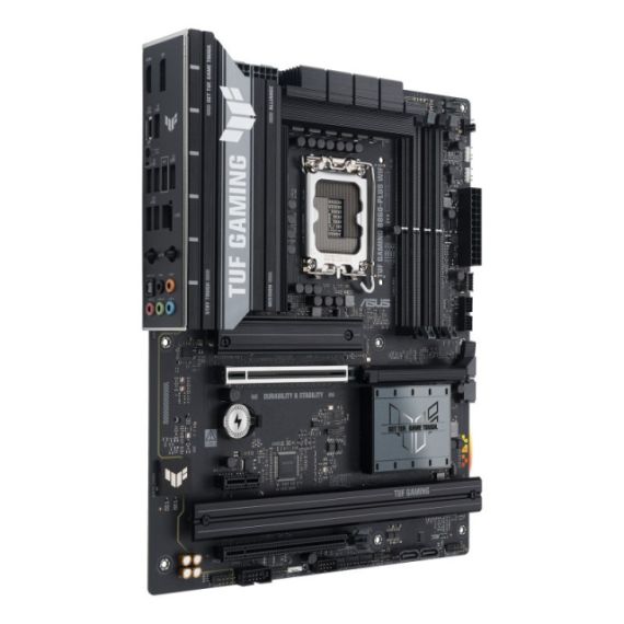 ASUS TUF GAMING B860-PLUS WIFI, SOCKET 1851, 16PHASES, INTEL(R) B860 (ULTRA 2 SERIES CPU), CPU GRAPHICS, HDMI, DP, DUAL 4XDDR5-8666, 2XPCIE X16 5.0, 4XSATA3, RAID, 3XM.2 5.0, 1XPCIE X1, REALTEK 7.1 HDA, 2.5GBE LAN, WIFI7/BT, 1XUSB-C3.2 GEN2X2, 3XUSB3.2 GEN2