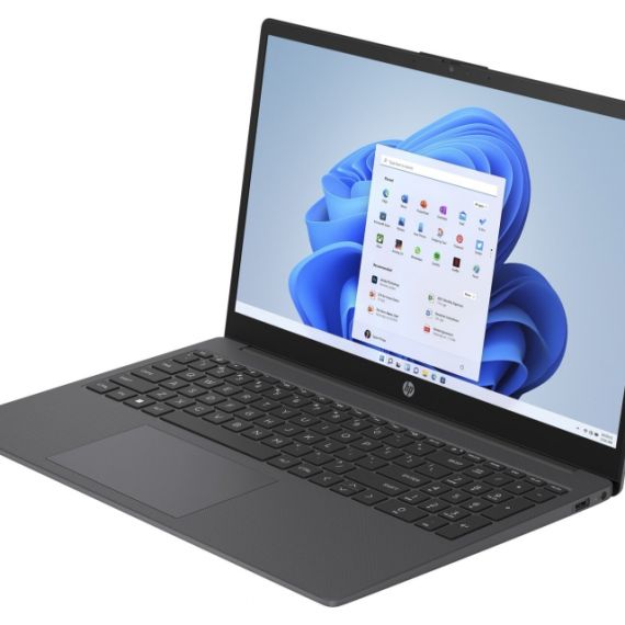 HP LAPTOP 15 CHALKBOARD GRAY (15-FD0162CI), 15.6” IPS FHD 300 NITS (INTEL CORE I3-1215U, 6XCORE, 3.3-4.4 GHZ, 8GB (1X8) DDR4 RAM, 512GB PCIE NVME SSD, INTEL UHD GRAPHICS, NO ODD, WIFI-AX6E/BT5.3, TYPE-C, 41WH 3CELL, 720P HD WEBCAM, EN/RU, FREEDOS, 1.6KG)