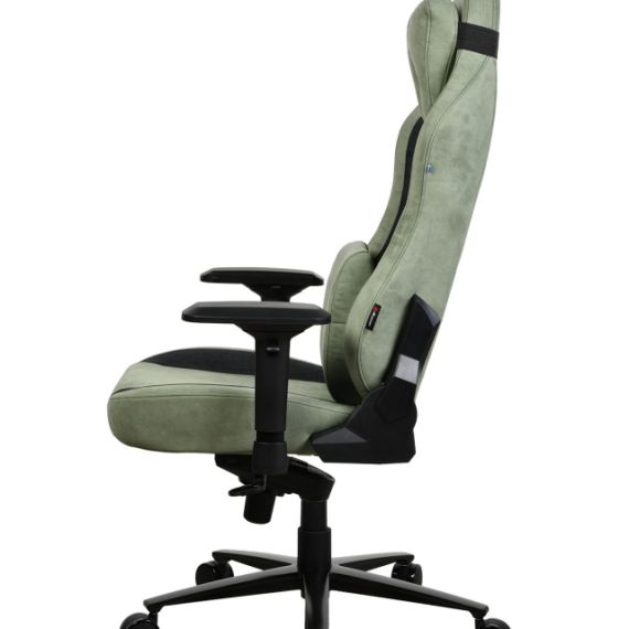 GAMING/OFFICE CHAIR AROZZI VERNAZZA SUPERSOFT FABRIC, FOREST, VELVETY TEXTURE FLUID-REPELLANT, MAX WEIGHT UP TO 135-145KG / HEIGHT 165-190CM, TILT  ANGLE LOCK, RECLINE 165°, 4D ARMRESTS, HEAD AND LUMBER CUSHIONS, METAL FRAME, ALUMINIUM WHEELBASE, GAS LIFT