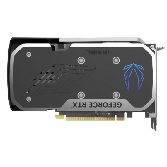 ZOTAC GEFORCE RTX(TM) 4060 TWIN EDGE  8GB GDDR6, 128BIT, 2460/17000MHZ, ADA LOVELACE/DLSS3/FULL RAY TRACING, PCIEX16 4.0, 1XHDMI, 3XDP, COMPACT 2.0 SLOT FOOTPRINT, DUAL FAN / FREEZE FAN STOP, METAL BACKPLATE, WHITE LED LOGO, 1X 8-PIN PCIE, BULK