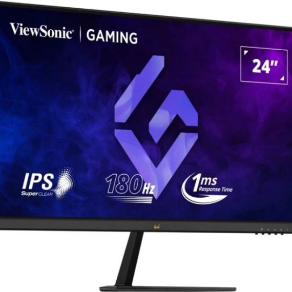 23.8” VIEWSONIC IPS LED VX2479-HD-PRO GAMING BORDLESS BLACK (1MS, 1000:1, 250CD, 1920X1080, 178°/178°, HDMI X 2, DISPLAYPORT, 180HZ REFRESH RATE, HDR10, AMD ADAPTIVE SYNC, AUDIO LINE-OUT, VESA)