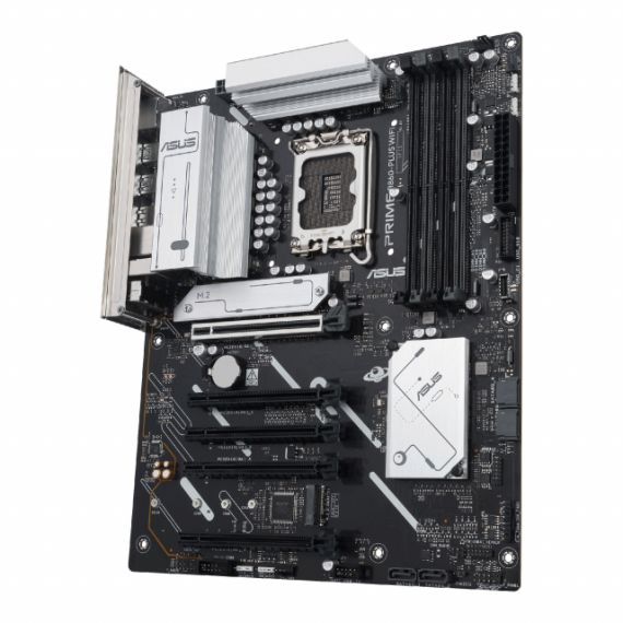 ASUS PRIME B860-PLUS WIFI, SOCKET 1851, INTEL(R) B860 (ULTRA 2 SERIES CPU), CPU GRAPHICS, HDMI, DP, DUAL 4XDDR5-8666, 5XPCIE X16 5.0, 4XSATA3, RAID, 2XM.2 5.0, 1XPCIE X1, REALTEK 7.1 HDA, 2.5GBE LAN, WIFI6E/BT, 1XUSB-C3.2 GEN2X2, 2XUSB3.2GEN2, 4XUSB3.2(1C+3