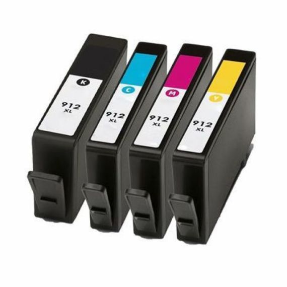912XL (3YL83AE) YELLOW INK CARTRIDGE; (FOR HP OFFICEJET PRO  8010 SERIES, 8012 PRO AIO, 8013 PRO AIO, 8014 PRO AIO, 8015 PRO AIO, 8020 PRO SERIES, 8022 PRO AIO, 8023 PRO AIO, 8024 PRO AIO, 8025 PRO AIO)