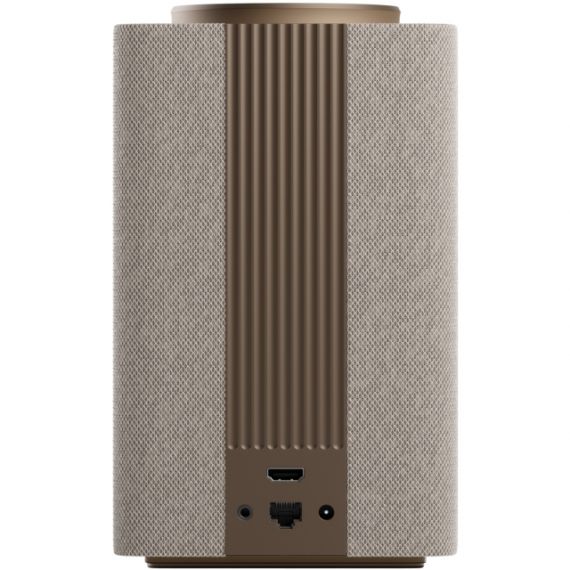 SMART SPEAKER (YNDX-00053E)  YANDEX STATION MAX ZIGBEE WITH ALISA, BEIGE, SMART HOME CONTROL CENTER WITH ZIGBEE, NO HUB REQUIRED, WI-FI-AC + BT5.0, ALISA ASSISTANT BUILT-IN, 65W, SENSOR BUTTONS, 4 MICROPHONES, HDMI, AUDIO LINE-OUT, REMOTE CONTROL, MULTIRO