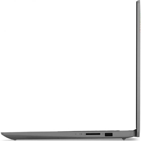 LENOVO IDEAPAD 3 15IAU7 ARCTIC GREY 15.6” IPS FHD 300 NITS (INTEL CORE I5-1235U 10XCORE 3.3-4.4GHZ, 8GB (8GB ON BOARD+FREE SLOT) DDR4 RAM, 512GB M.2 2242 NVME SSD, INTEL IRIS XE GRAPHICS, WIFI6-AX/BT 5.2, CR, 45WH 3CELL, 720P HD WEBCAM, EN/RU, NO OS, 1.63