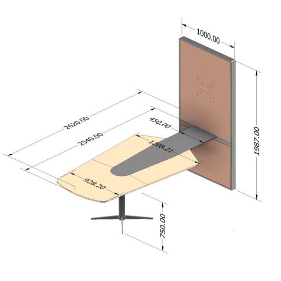 MASA CONFERINTA CU PANOU