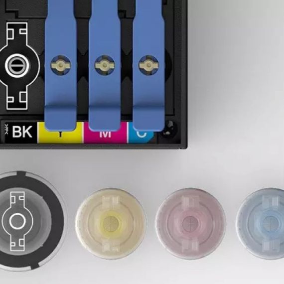 MFD CISS EPSON ECOTANK L3256 WHITE, COLOR PRINTER/SCANNER/COPIER,WI-FI,  A4, PRINT 5760X1440DPI, 3PL, BLUE PANEL, SCAN 600X1200 DPI, ISO/IEC 10.0/5.0 IPM,64-300 Г/М2, WI-FI DIRECT,USB 2.0, 4 INK TANKS: C13T00S14A/24A/34A/44A  B/M/Y/C BLACK: 3.600 PAGES  C