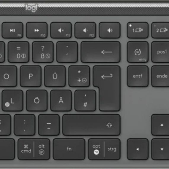 LOGITECH SIGNATURE SLIM COMBO MK950 - GRAPHITE, MOUSE WITH6 BUTTONS, US INT'L - 2.4GHZ/BT