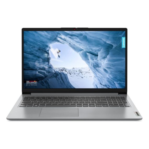 LENOVO IDEAPAD 1 15AMN7 CLOUD GREY 15.6" IPS FHD 250 NITS (AMD RYZEN 5 7520U   4XCORE 2.8-4.3GHZ, 16GB (ON BOARD) LPDDR5 RAM, 512GB M.2 2242 NVME SSD, AMD RADEON 610M GRAPHICS, WIFI6-AX/BT 5.2, CR, 42WH 3CELL, 720P HD WEBCAM, EN/RU, NO OS, 1.61KG)