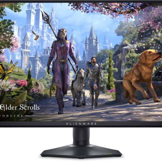 27.0” DELL IPS LED ALIENWARE 27 4K DUAL-RESOLUTION (AW2725QF) BLACK (0.5MS, 1000:1, 600CD, 3840X2160 AND 1920X1080, 178°/178°, UP TO 360HZ REFRESH RATE, CONSOLE MODE 120HZ, VRR, ALLM,  HDMI, 2XHDMI, DISPLAYPORT, USB HUB: 3XUSB3.2 + USB-C, HEIGHT ADJUSTMEN