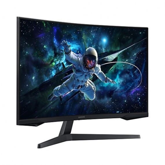31.5” SAMSUNG VA LED ODYSSEY G5 S32CG550E CURVED BLACK (1MS, 2500:1, 250CD, 2560X1440, 178°/178°, REFRESH RATE 165HZ, CURVATURE 1000R, HDMI2.0, DISPLAYPORT, HDR, AMD FREESYNC PREMIUM, AUDIO LINE-OUT, VESA)