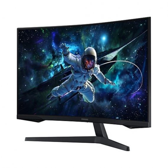 31.5” SAMSUNG VA LED ODYSSEY G5 S32CG550E CURVED BLACK (1MS, 2500:1, 250CD, 2560X1440, 178°/178°, REFRESH RATE 165HZ, CURVATURE 1000R, HDMI2.0, DISPLAYPORT, HDR, AMD FREESYNC PREMIUM, AUDIO LINE-OUT, VESA)
