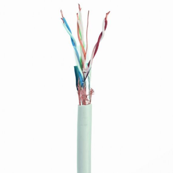 CABLE SFTP GEMBIRD SPC-5004E DOUBLE SHIELDED LAN CABLE WITH STRANDED WIRES, CAT5E, AWG24 SOLID COPPER, 305M