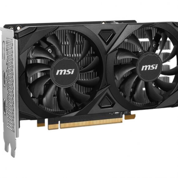 MSI GEFORCE RTX(TM) 3050 VENTUS 2X E 6G OC /  6GB GDDR6 96BIT 1492/14000MHZ,  AMPERE, PCI-E GEN4, 2XHDMI, 1XDP, DUAL FAN THERMAL DESIGN - TAILORED PCB, CUSTOM FANS DESIGN WITH A UNIQUE CURVE, OC SCANNER, ON SCREEN DISPLAY, PREDATOR SOFTWARE, RETAIL