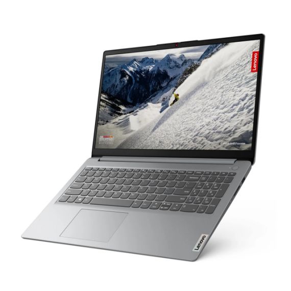 LENOVO IDEAPAD 1 15AMN7 CLOUD GREY 15.6" IPS FHD 250 NITS (AMD RYZEN 3 7320U   4XCORE 2.4-4.1GHZ, 8GB (ON BOARD) LPDDR5 RAM, 512GB M.2 2242 NVME SSD, AMD RADEON 610M GRAPHICS, WIFI6-AX/BT 5.2, CR, 42WH 3CELL, 720P HD WEBCAM, EN/RU, NO OS, 1.61 KG)