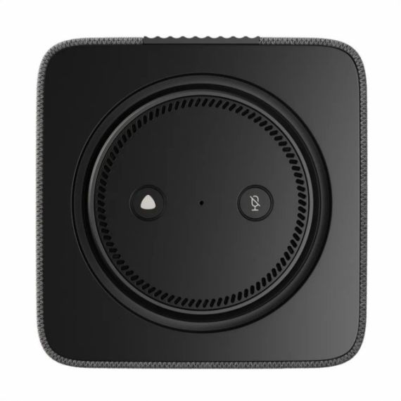 SMART SPEAKER (YNDX-00053K)  YANDEX STATION MAX ZIGBEE WITH ALISA, BLACK, SMART HOME CONTROL CENTER WITH ZIGBEE, NO HUB REQUIRED, WI-FI-AC + BT5.0, ALISA ASSISTANT BUILT-IN, 65W, SENSOR BUTTONS, 4 MICROPHONES, HDMI, AUDIO LINE-OUT, REMOTE CONTROL, MULTIRO