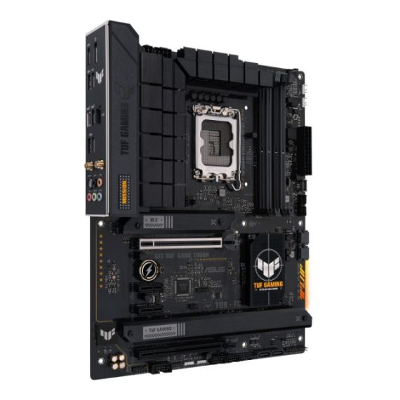 ASUS TUF GAMING B760-PLUS WIFI D4, SOCKET 1700, 13PHASES, INTEL(R) B760 (13/12TH GEN CPU), DUAL 4XDDR4-5333, HDMI, DP, CPU IGPU, 2XPCIE X16 5.0, 4XSATA3, RAID, 3XM.2 4.0, 2XPCIE X1, ALC897 7.1/SPDIF, 1X2.5GBE LAN, WIFI6/BT5.2, 1XUSB-C GEN2X2, 2XUSB A+C GEN2