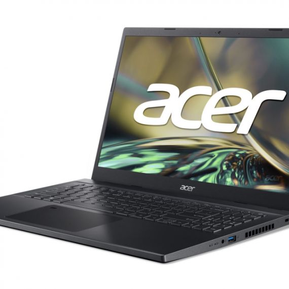ACER ASPIRE A715-76G CHARCOAL BLACK (NH.QN4EU.002) 15.6" FHD IPS (INTEL CORE I5-12450H 8XCORE 2.0-4.4GHZ, 16GB (2X8GB) DDR4 RAM, 1TB PCIE NVME SSD, GEFORCE RTX 2050 4G GDDR6, WIFI6E-AX/BT5.1, RJ-45, FPR, 50WH 3CELL, 720P HD WEBCAM, BACKLIT KB, EN/RU/UA, N