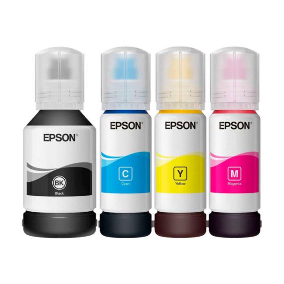 EPSON 101 ECOTANK 4-COLOUR MULTIPACK (C13T03V14A/.V24A/.V34A/.V44A) 337ML, FOR L4150/  L4160/ L6160/ L6170/ L6190/ L14150/ L4150/ L4160/ L4167/ L4260/ L4266/ L6160/ L6170/ L6190/ L6270/ L6290