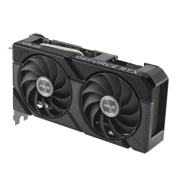 ASUS DUAL GEFORCE RTX(TM) 4060 TI EVO OC EDITION 8GB GDDR6 128BIT, 2595/18000MHZ, 1XHDMI, 3XDP, DUAL FAN, PCI-E 4.0, 2.5-SLOT DESIGN, AXIAL-TECH FANS, DUAL BALL BEARING, 0DB TECHNOLOGY, PROTECTIVE BACKPLATE, 1X8PIN, BLACK, RETAIL