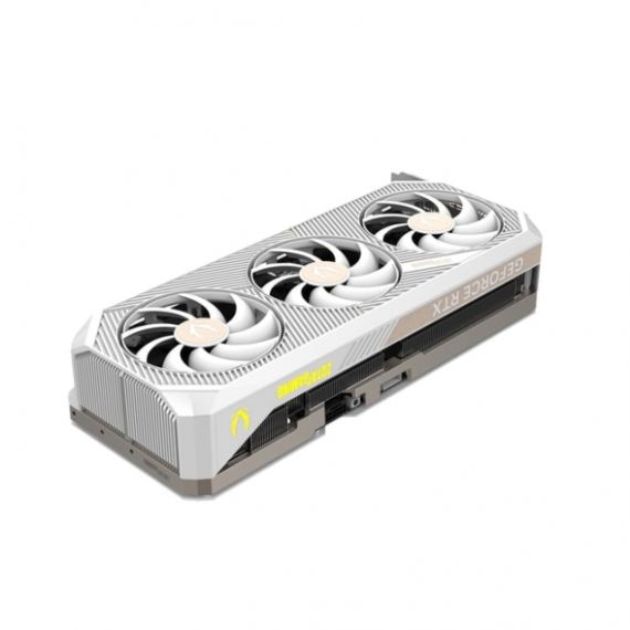 ZOTAC GEFORCE RTX(TM) 5080 SOLID OC WHITE EDITION 16GB GDDR7, 256BIT, 2640/30000MHZ, BLACKWELL/DLSS4, PCIEX16 5.0, 3.5-SLOT, 1XHDMI, 3XDP, LARGE VAPOR CHAMBER, TRIPLE FAN / ICESTORM 3.0, ACTIVE FAN CONTROL/FREEZE FAN STOP/DUAL BIOS, SPECTRA2.0 LINK/RGB LIGHT
