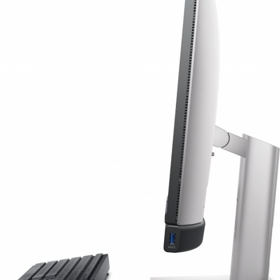 ALL-IN-ONE PC - 23.8” DELL OPTIPLEX 7420 FHD IPS NON-TOUCH AG (INTEL CORE I7-14700, 16GB (1X16GB) DDR5, M.2 512GB SSD PCIE NVME 2230, CR, INTEGRATED GRAPHICS, WIFI6E AX211 2X2 BT5.2, TPM, FHD CAM, KM5221W, PSU 160W, HAS STAND, UBUNTU, BLACK)