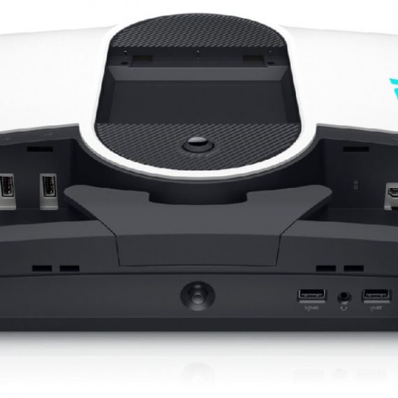 31.6” DELL OLED ALIENWARE AW3225QF CURVED QD UHD BLACK/WHITE (0.03MS, 1M:1, 1000CD, 21:9, 3840X2160, 178°/178°, 240HZ REFRESH RATE, CONSOLE MODE 120HZ, VRR, FRL, QUANTUM DOT, NVIDIA G-SYNC, HDMI2.1, DISPLAYPORT, USB HUB: 2 X USB3.0 + 1 X USB-C, AUDIO LINE