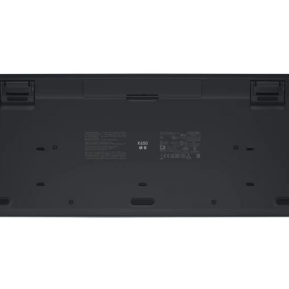 LOGITECH WIRELESS KEYBOARD SIGNATURE K650, UPGRADED SHORTCUTS AND INTEGRATED PALM REST, BLUETOOTH LOW ENERGY WIRELESS (BLUETOOTH 5.1) OR LOGI BOLT USB RECEIVER, GRAPHITE - US / RU