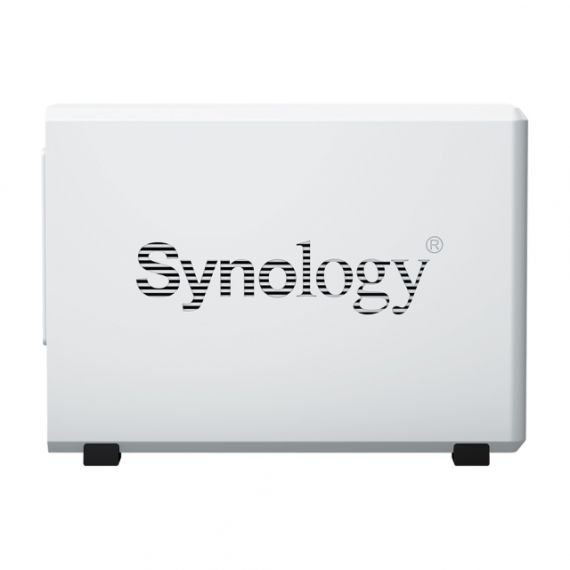 SYNOLOGY DISK STATION DS223J, 2-BAY NAS SERVER, COMPACT, QUIET, AND ENERGY-EFFICIENT STORAGE, REALTEK CPU 4-CORE 1.7GHZ, 1GB DDR4, 2* 3.5” HDD FREE SLOTS, 1XGBE LAN, 2X USB3.2, NOISE LEVEL 	18.2 DB(A), SYSTEM FAN 92MM, SILVER
