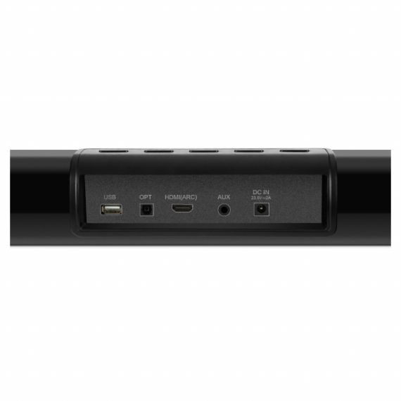 SVEN SOUNDBAR SB-2200D WITH WIRELESS SUBWOOFER, 300 W, BLUETOOTH, USB, AUX (3.5MM JACK), HDMI (ARC), SPDIF (OPTICAL), REMOTE CONTROL, SUPPORT OF DOLBY DIGITAL, LED DISPLAY, BLACK