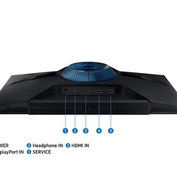 27.0 SAMSUNG VA LED ODYSSEY G30D S27DG300 BLACK (1MS, 3000:1, 250CD, 1920X1080, 178°/178°, REFRESH RATE 180HZ, HDMI2.0, DISPLAYPORT, HDR, AMD FREESYNC PREMIUM, AUDIO LINE-OUT, VESA)