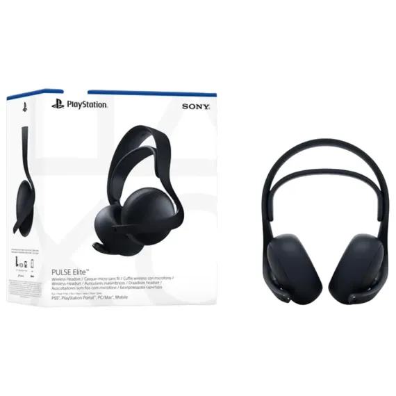 ИГРОВАЯ ГАРНИТУРА SONY PLAYSTATION PULSE ELITE, BLUETOOTH/USB, ЧЁРНЫЙ