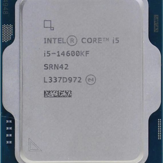 INTEL(R) CORE(TM) I5-14600KF, S1700, 2.6-5.3GHZ, 14C (6P+8Е) / 20T, 24MB L3 + 20MB L2 CACHE, NO INTEGRATED GPU, 10NM 125W, UNLOCKED, TRAY