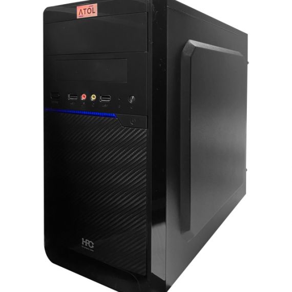 ATOL PC1033MP - BUSINESS #6.1: INTEL DUAL-CORE G6400 2C/4T 4.0GHZ/ MB H510M/ RAM 16GB DDR4 2666/ 2.5” SSD 512GB + 3.5” HDD 1.0TB/ CASE HPC D-08 MATX 500W, OS LINUX