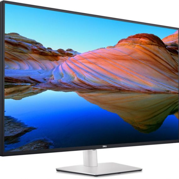 42.5” DELL IPS LED U4323QE ULTRASHARP BORDERLESS BLACK (5MS, 1000:1, 350CD, 3840X2160, 178°/178°, 2XHDMI2.1, 2XDISPLAYPORT, 3XUSB-C (POWER, DATA, VIDEO), LAN (RJ-45), HDMI, PIVOT, AUDIO LINE-OUT, USB HUB: 3 X USB3.2)