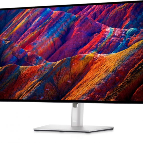 31.5” DELL IPS LED U3223QE ULTRASHARP BORDERLESS BLACK (5MS, 1000:1, 350CD, 3840X2160, 178°/178°, 100% SRGB COLOR GAMUT, HDMI, DISPLAYPORT IN/OUT, USB-C (POWER, DATA, VIDEO), LAN (RJ-45), HDMI, PIVOT, AUDIO LINE-OUT, USB HUB: 4 X USB3.0 )
