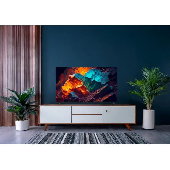 65" QLED SMART ТЕЛЕВИЗОР KIVI 65U770QB, 3840X2160 4K UHD, ANDROID TV, ЧЁРНЫЙ