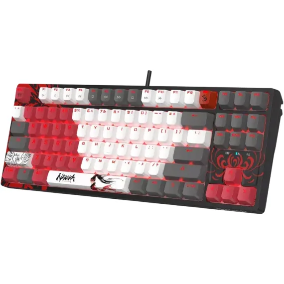 КЛАВИАТУРА BLOODY S87, ПРОВОДНОЕ, NARAKA