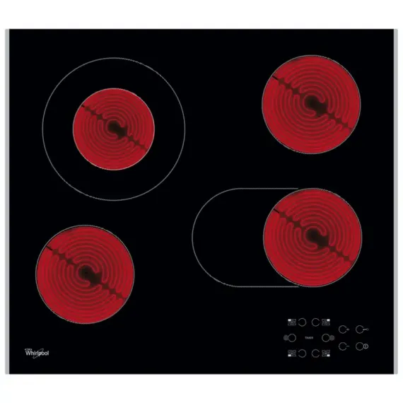 ЭЛЕКТРИЧЕСКАЯ ВАРОЧНАЯ ПАНЕЛЬ WHIRLPOOL AKT 8210 LX, ЧЁРНЫЙ